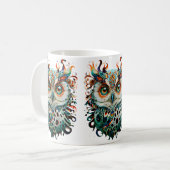 Owl of Wisdom Inspiration Kaffeemübel Kaffeetasse (Vorderseite Links)