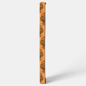 Owl (orange) - Samsung (S22 Ultra) Case Galaxy Hülle (Linke Seite)