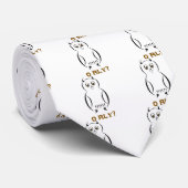 Owl O'Rly Krawatte (Gerollt)