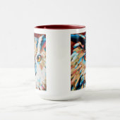 Owl Painting - Gift for Animal Lovers Tasse (Zentrum)