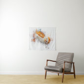 Owl Painting Wandteppich (Beispiel (Horizontal))