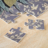 Owl Pastel Floral William Morris Inspiriert Puzzle (Seite)