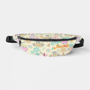 Owl Pastellgelb Bauchtasche