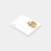 Owl Personalize Post-it® Notes Post-it Klebezettel (angewinkelt)