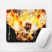 Owl Phoenix Mousepad (Mit Mouse)