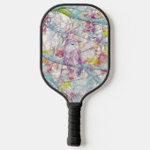 Owl Pickleball Paddle (Rückseite)