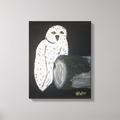 Owl Picture Ledge Leinwanddruck (Vorderseite)