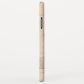 OWL, PIink, Sepia Monogramm Case-Mate iPhone Hülle (Hinten/Rechts)