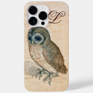 OWL, PIink, Sepia Monogramm Case-Mate iPhone Hülle