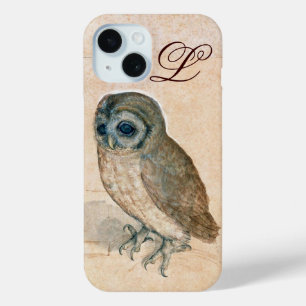 OWL, PIink, Sepia Monogramm Case-Mate iPhone Hülle