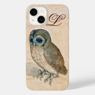 OWL, PIink, Sepia Monogramm Case-Mate iPhone Hülle