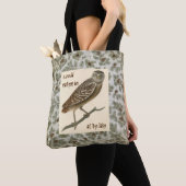 Owl Pine Cones Boughes Trees Skull Tasche (Von Nahem)