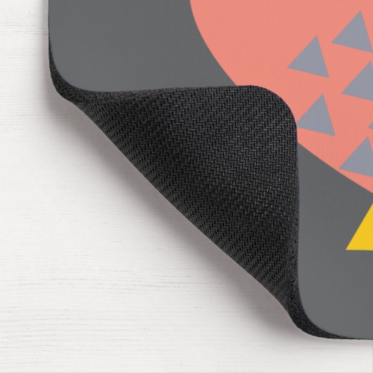 Owl Pop Art Mousepad (Ecke)