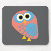 Owl Pop Art Mousepad (Vorne)