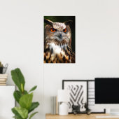 Owl Poster (Heimbüro)