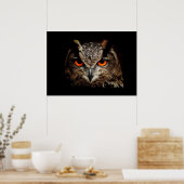 Owl Poster (Küche)