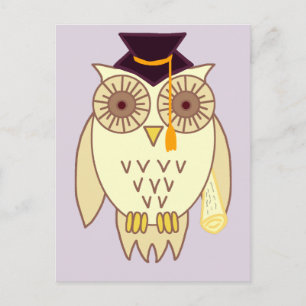 Owl Postkarte
