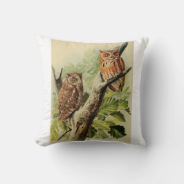 Owl Print Kissen