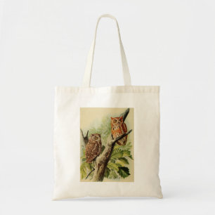 Owl Print Tragetasche