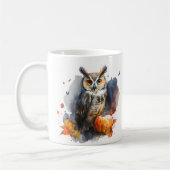 Owl Pumpkin - Halloween Kaffeetasse (Links)