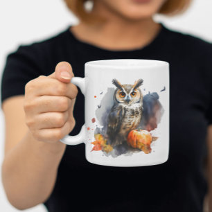 Owl Pumpkin - Halloween Kaffeetasse