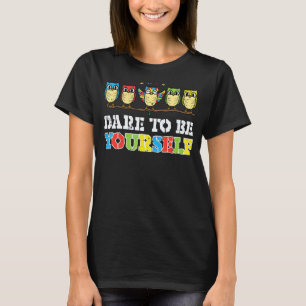 Owl Puzzle wagen es, sich selbst Niedlich Autismus T-Shirt