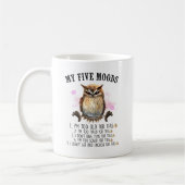 Owl & Quotes - Keramik 11oz Tasse (Links)