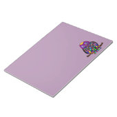 Owl Rainbow Notizblock (angewinkelt)