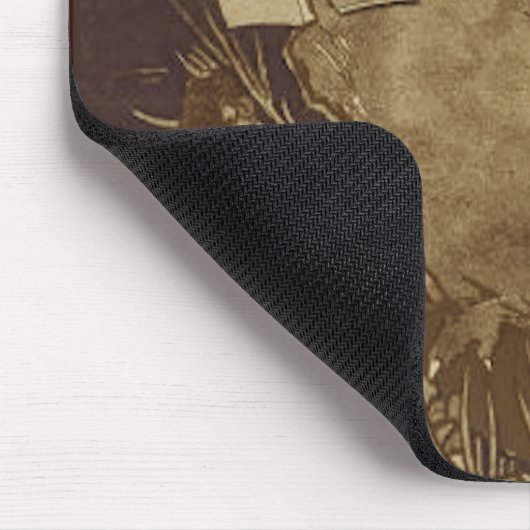 Owl Reading by Moonlight Mousepad (Ecke)