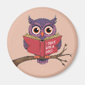 Owl Reading Magnet (Vorne)