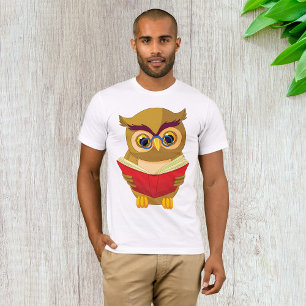 Owl Reading T-Shirt