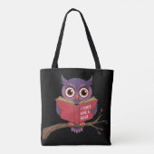 Owl Reading Tasche (Rückseite)