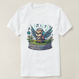 Owl Robot T - Shirt