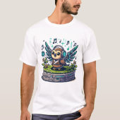 Owl Robot T - Shirt (Vorderseite)