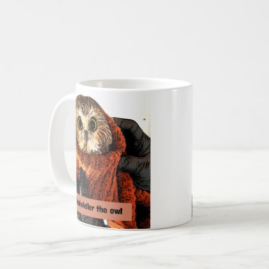 Owl, Rockefeller, Kaffeetasse (Vorderseite Links)