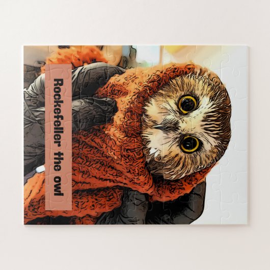Owl, Rockefeller, Puzzle (Horizontal)