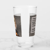 Owl, Rockefeller, Zitat, zweiseitig, Glas (Links)