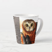 Owl, Rockefeller, Zitat, zweiseitig, Milchtasse (Rechte Ecke)