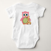 Owl Säugling Strampler (Rückseite)