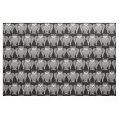 Owl Sketch Cartoon Muster Stoff (Fat Quarter (45,7 x 55,9 cm))