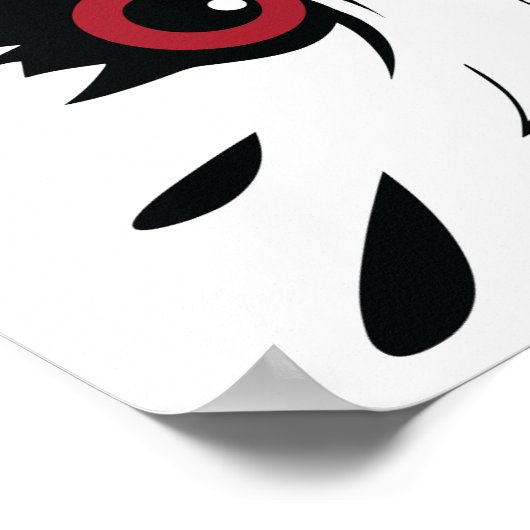 Owl Sketch Poster (Ecke)