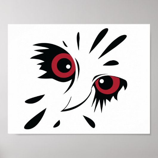Owl Sketch Poster (Vorne)