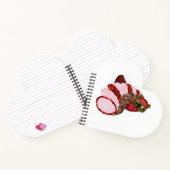 Owl Spiral Bound Heart Notebook Notizblock (Innenseite)