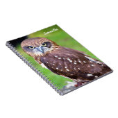 Owl Spirale Notebook Notizblock (Rechte Seite)