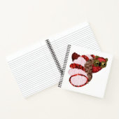 Owl Square Spiral Notebook Notizblock (Innenseite)