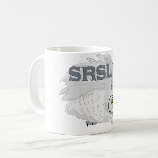 Owl SRSLY? Kaffeetasse (Vorderseite Links)