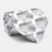 Owl SRSLY? Krawatte (Gerollt)