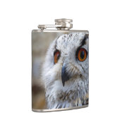 Owl Stainless-Stahlflasche Flachmann (Rechts)