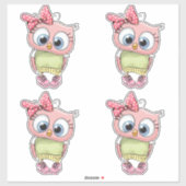 Owl Sticker (Blatt)