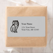 Owl-Symbol Schwarz (Insitu)